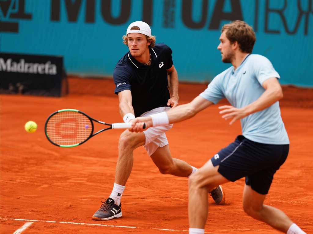 鲁德强势2-0击败梅德韦杰夫,阔别4年重返马德里大师赛半决赛 此外,鲁德对红土赛场的深刻理解也是他成功