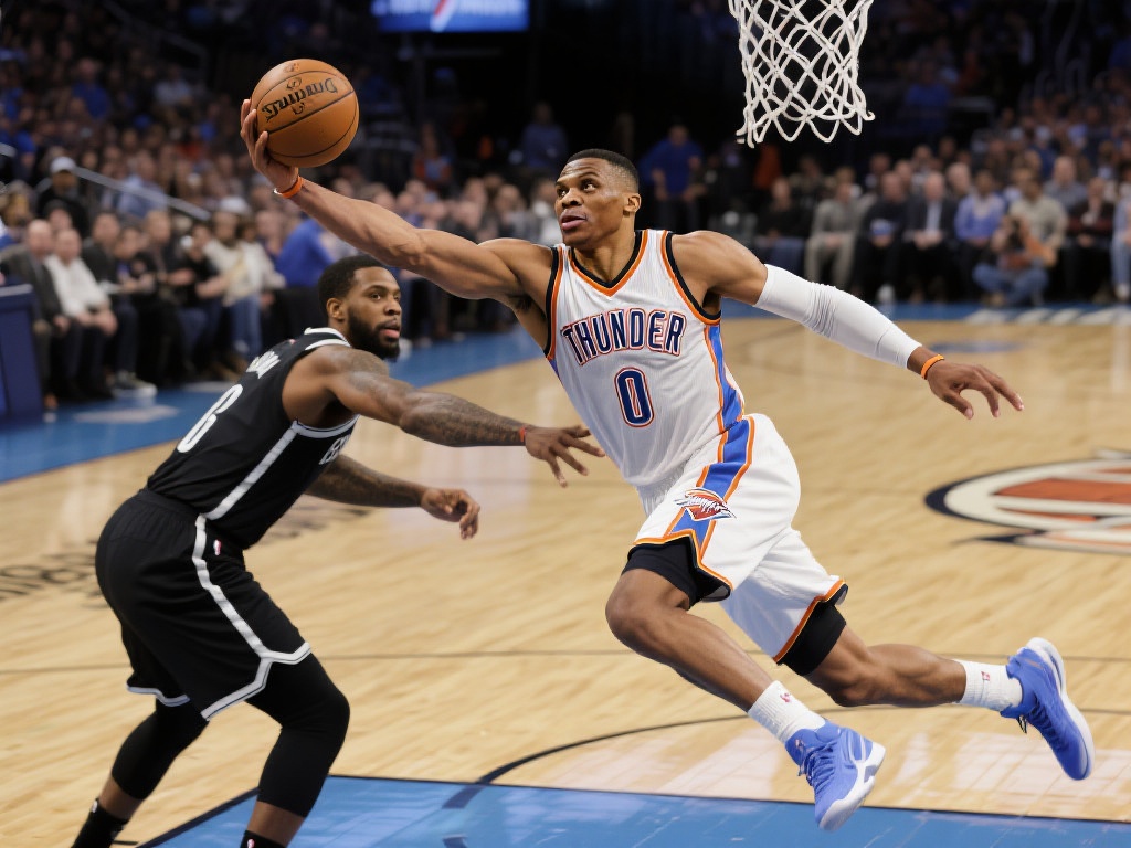 在最近的一场NBA比赛中，拉塞尔·威斯布